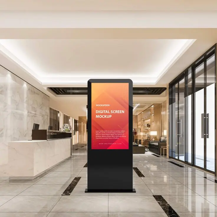 Floor Standing Display COB LED Screen