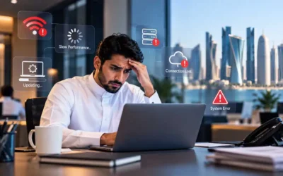 The Hidden Cost of Poor IT Infrastructure: 7 Ways Technology Problems Are Slowing Down Qatar Businesses